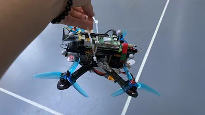Custom controls quadcopter